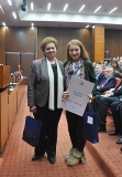 Магдалена Рацковић из Рогатице, Република Српска, са ментором Цмиљком Батинић